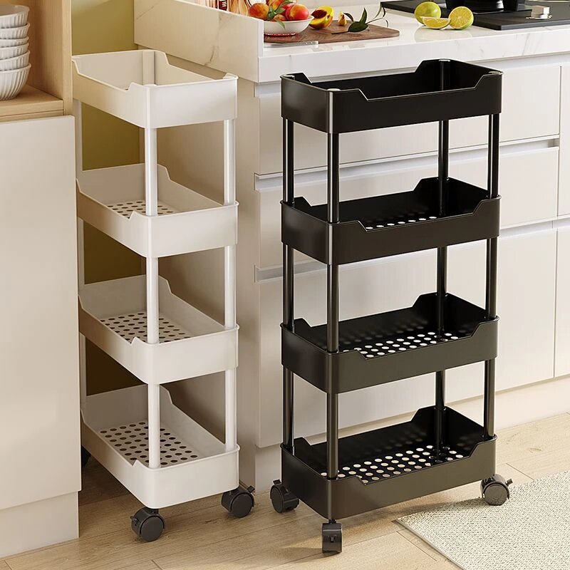 为夹缝准备的小推车！小户型收纳