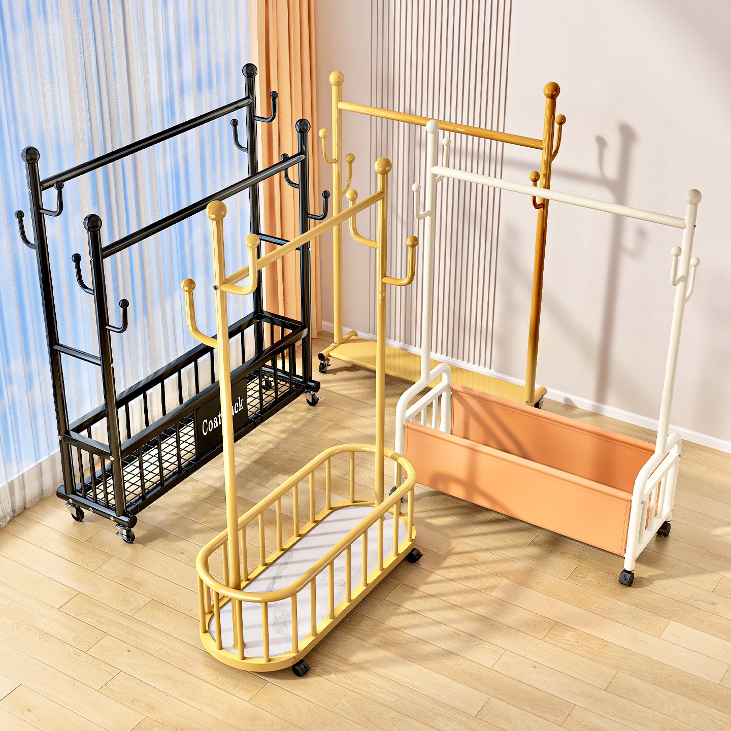 行走的衣柜 能挂又能收