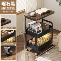 Mobile trolley, snack storage rack, floor-standing living room sofa, coffee table, side table, storage rack, bedroom bedside, bedside table thumbnail 6