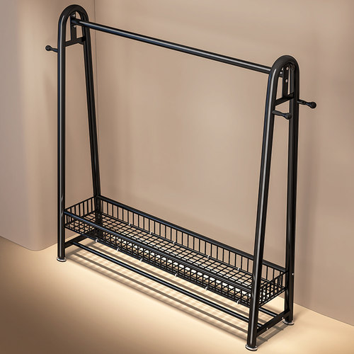 【巨粗32管】简易卧室落地挂衣架