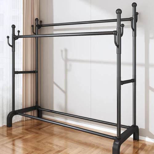 【国家补贴15%】双杆8钩落地衣架