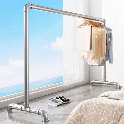 【加粗升级】家用室外钢管晾衣架