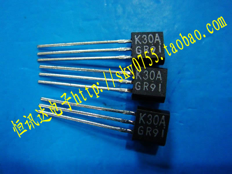 MOS场效应管 2SK30A K30A TOSHIBA/TO-92 全新原装 质量保证