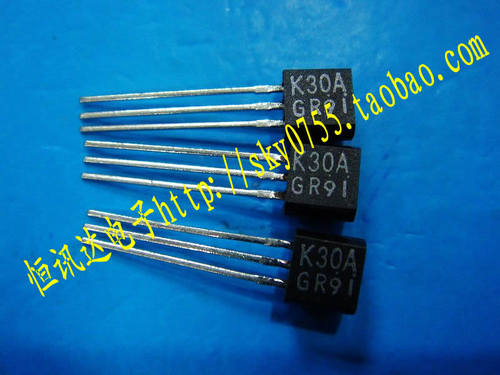 MOS场效应管 2SK30A K30A TOSHIBA/TO-92 全新原装 质量保证