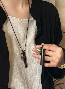 女秋冬季时尚大气吊坠毛衣链长款个性百搭项链衬衣服配饰挂坠挂件