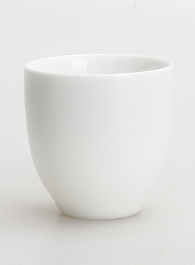 亏3.5元一个处理小茶杯80ml陶瓷喝酒杯功夫茶具喝茶杯子简约白色