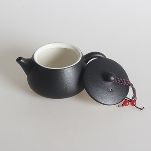 库存处理价茶水壶内白泡茶壶家用黑陶壶办公室单壶功夫茶具泡茶器