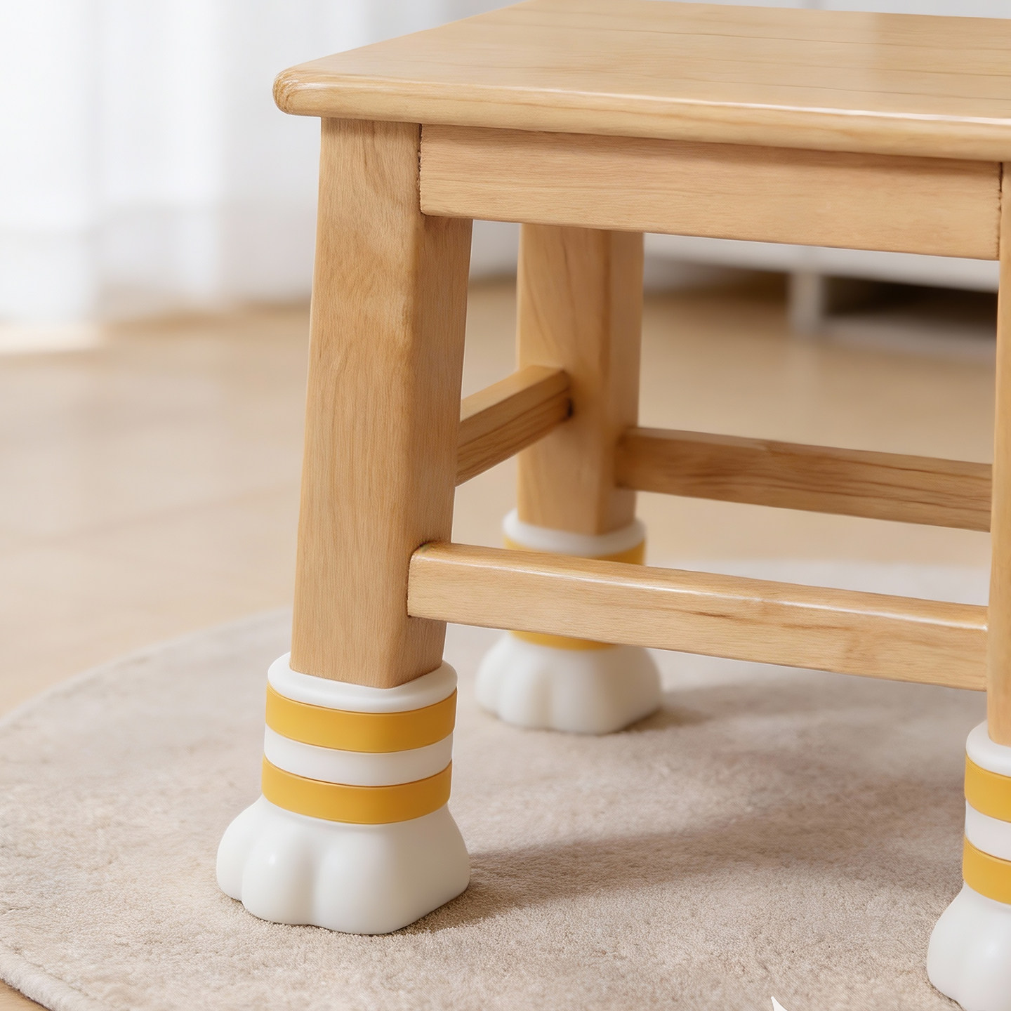 硅胶家具脚垫防滑保护脚凳椅子脚套防滑静音家具脚垫家具保护套