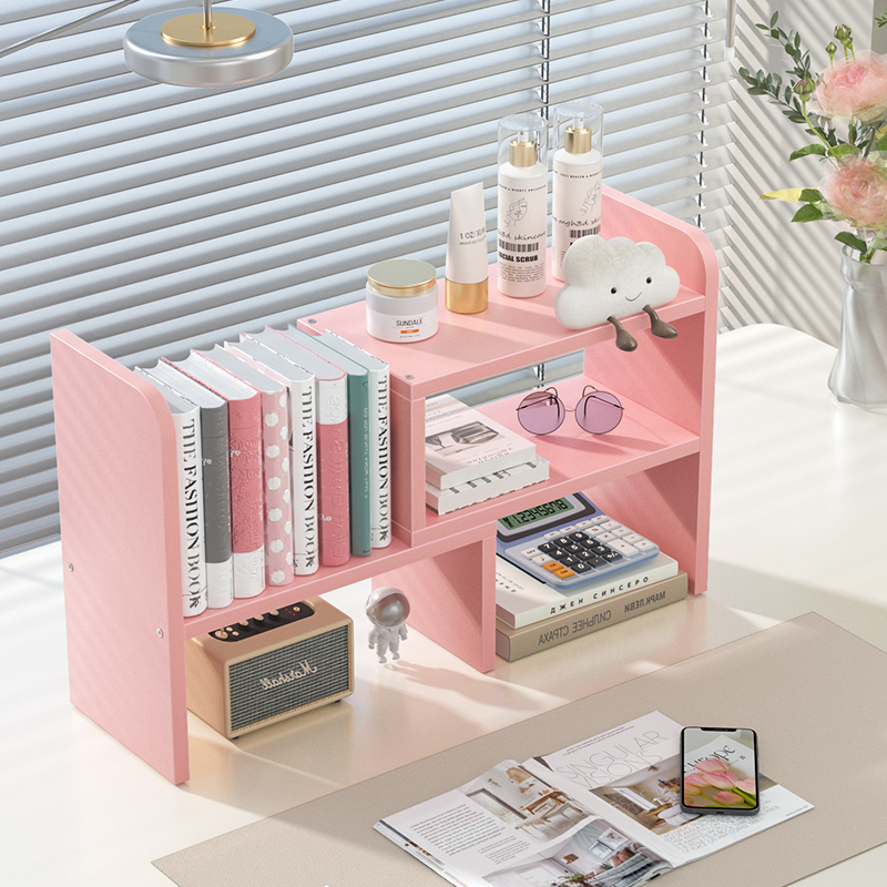 桌面置物架可伸缩书桌多层增高架