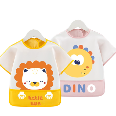 宝宝吃饭围兜夏季儿童罩衣