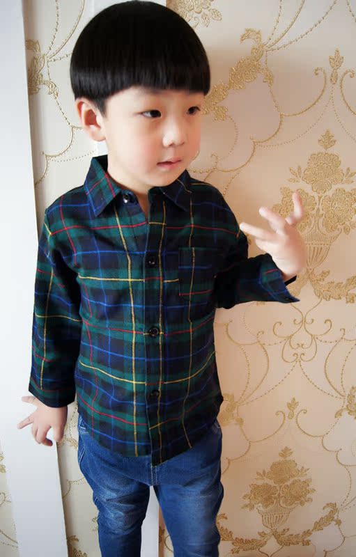 Chemise enfant à manche longue - Ref 2082898 Image 5