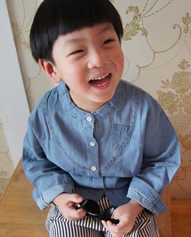 Chemise enfant à manche longue - Ref 2082938 Image 3