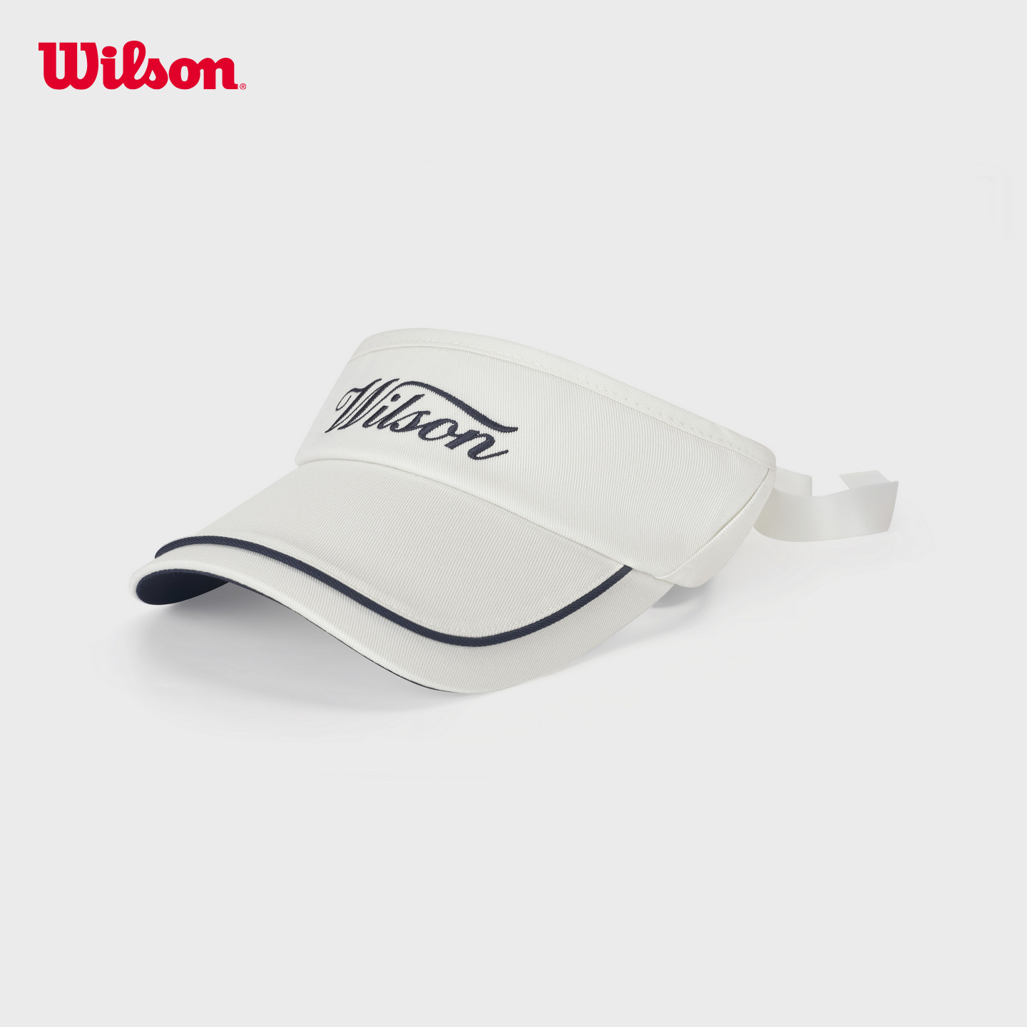 Wilson威尔胜26秋季新款刺绣LOGO百搭休闲网球运动蝴蝶结空顶帽子