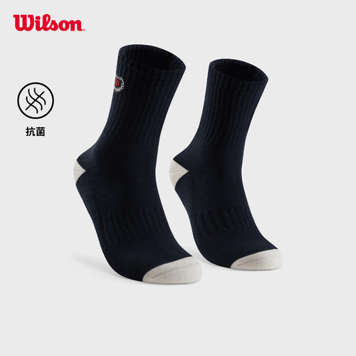 Wilson网球运动高腰袜