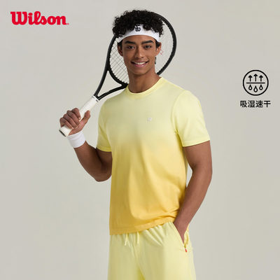 Wilson威尔胜短袖T恤吸湿速干