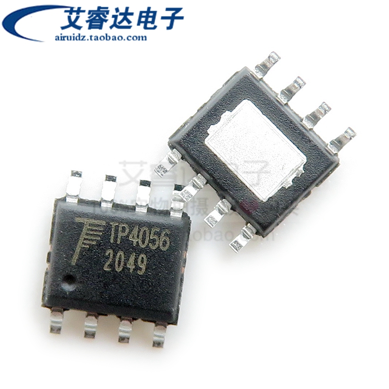原装 TP4056 SOP8 1A线性锂离子电池充电器芯片/锂电充电管理IC