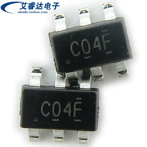 全新原装 SN74LVC2G04DBVR 丝印C04*  封装SOT-23-6  双路反相器