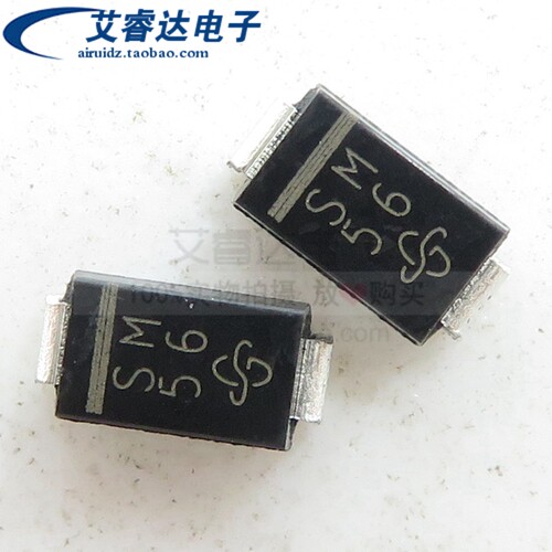 全新原装S1M-E3/61T 丝印SM DA214AC SMA 1000V 1A 二极管 整流器