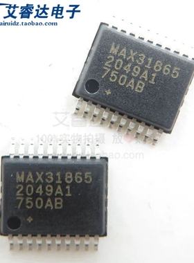 全新原装 MAX31865AAP+T MAX31865 SSOP-20贴片 模数转换芯片ADC