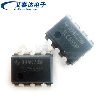全新原装 TLC555IP 直插DIP-8 2.1MHz、250μA、低功耗计时器芯片
