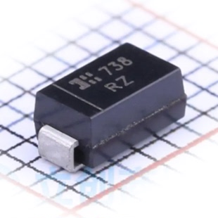 DIODES(美台)原装 SMAJ100A-13-F 丝印RZ 封装SMA 静电和浪涌保护