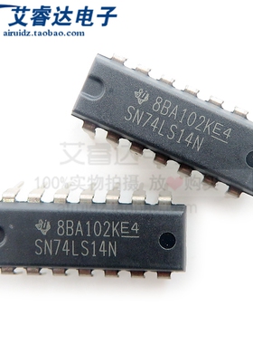 原装SN74LS14N 74LS14 HD74LS14P DIP14 六反相施密特触发器芯片