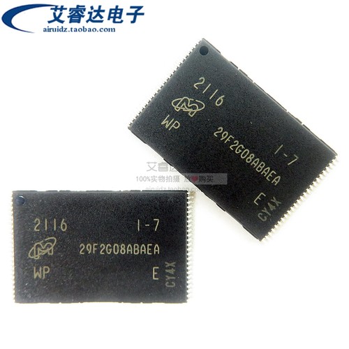 原装 MT29F2G08ABAEAWP:E 29F2G08ABAEA TSOP48 2Gb存储器芯片