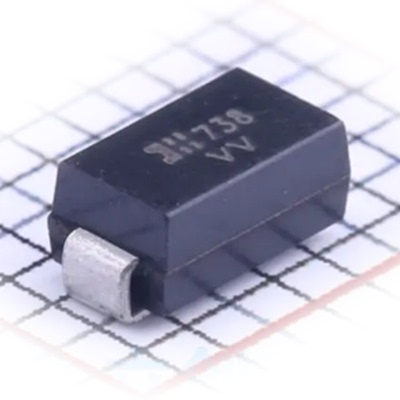 DIODES(美台)原装 SMAJ45CA-13-F 丝印VV 封装SMA 静电和浪涌保护