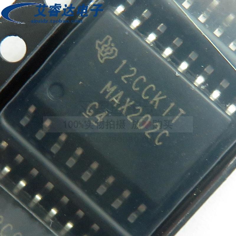 全新原装 MAX202CDWR MAX202C SOIC-16-300mil RS232芯片