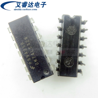 DM74LS32N DM74LS32  DIP14 逻辑IC 进口全新原装