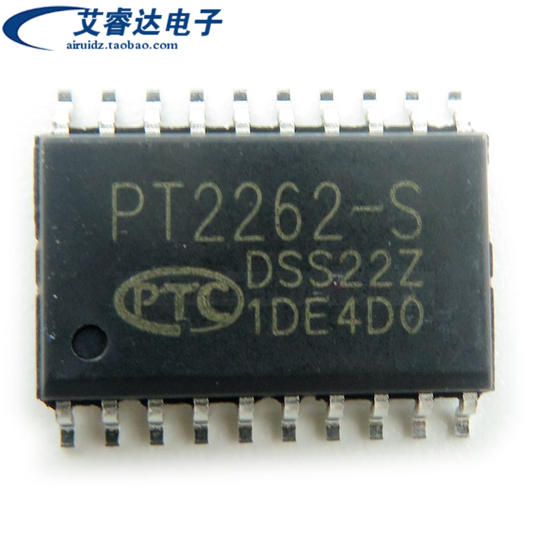 全新现货 PT2262-S  PT2262S  贴片 SOP-20 无线遥控 发射器芯片