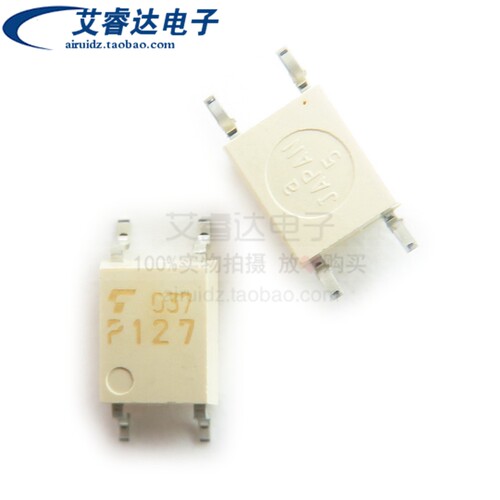 全新原装正品 光耦 TLP127 丝印 P127 贴片 SOP4 光电耦合器