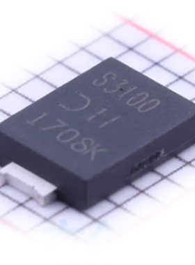 DIODES(美台)原装 PDS3100-13 丝印S3100 Power-DI-5肖特基二极管