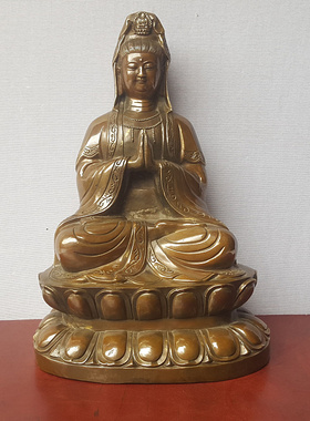 全铜铜保平安中式客厅客厅