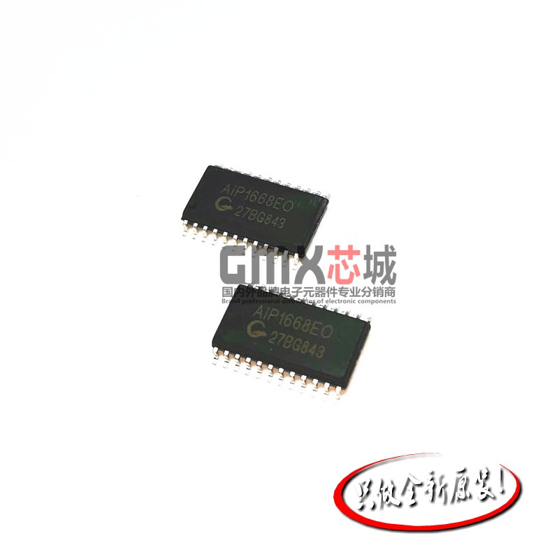 原装AIP1668EO 1668 SOP-24贴片LED驱动控制电路芯片IC代替TM1668