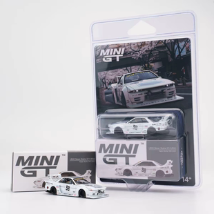 1/64 MINIGT日产天际线GTR(R32) #58白色 合金  #1217