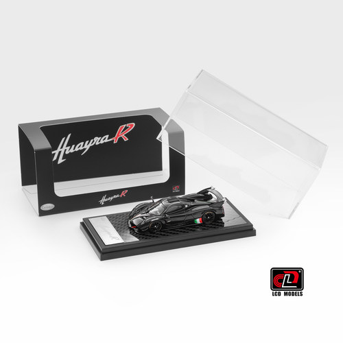 1/64 LCD 帕加尼花雅R 亮光黑碳 合金模型