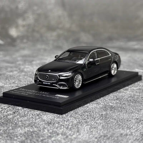 1/64 AR奔驰W223 S63 亮黑 合金封闭模型