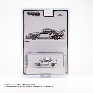 1/64 TW 保时捷993RWB  黑白挂卡 合金模型
