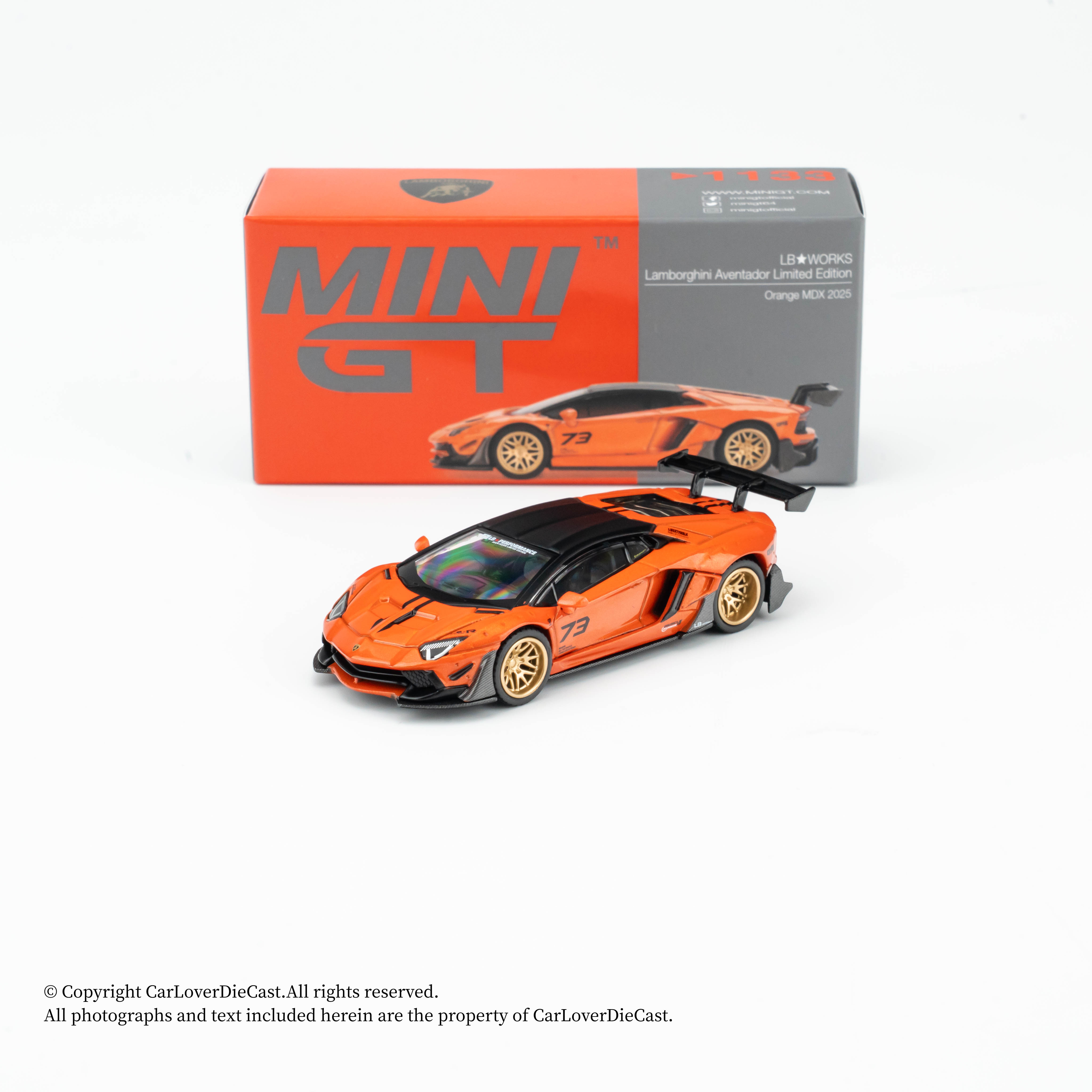 1/64 MINIGT 兰博基火车/摩托/汽车模型