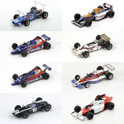 [预售]1/43 Spark 经典复古F1系列传奇汽车模型 26年6.15截单