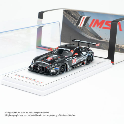 1/43 TSM 奔驰AMG GT3 EVO #69 黑色 树脂模型