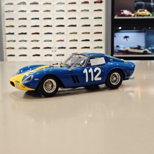 1/18 CMC 法拉利250GTO #112蓝车黄拉花 M-252 树脂模型