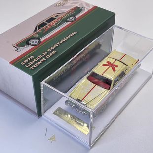 1/64 拓客诗1979林肯大陆 圣诞涂装限量版 合金封闭模型