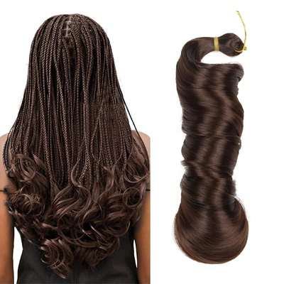 Crochet Braids Hair High Temperaturel Loose Wave Curly螺丝卷