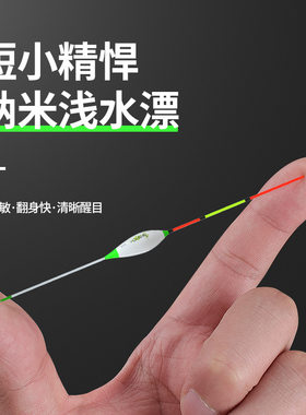 台州传统漂浅水浮漂小鱼漂钓草洞
