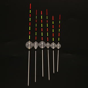 传统手竿野钓吹泡鱼漂穿心漂机器泡漂台州椒江圆泡漂钓漂气泡浮漂