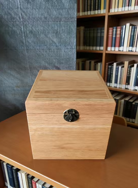 定制红橡木茶叶包装盒茶礼盒黑胡桃木珍藏酒木箱木盒收纳盒储物箱