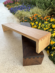 定制北美黑胡桃木增高架实木佛龛架电脑红橡木电视机显示器垫高架