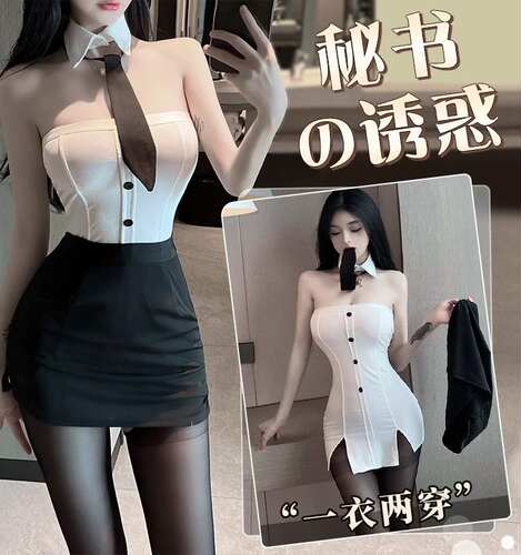 夏天秘书制服OL性感大码套装JK空姐御姐风纯欲职业修身包臀连衣裙